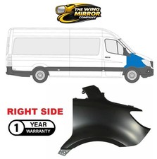MERCEDES SPRINTER 2018-2025 FRONT WING FENDER RIGHT DRIVER SIDE NEW A9108810100