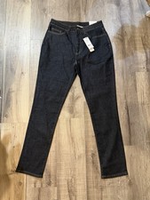 Halston Jeans Dark Indigo Wash Size 8 NWT