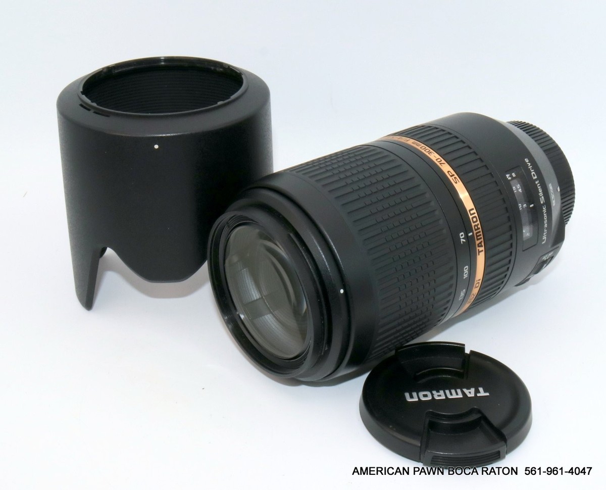 Tamron A005 70-300mm F4-5.6 Di VC USD Lens for Nikon w/Hood | eBay