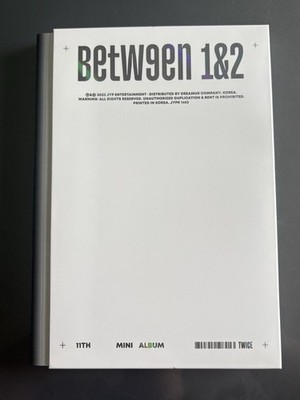 TWICE - Between 1&2 KPOP Album 2022 JYP 11th Mini Album + viele Poster!