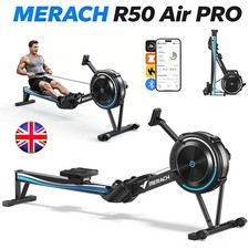 MERACH R50 Rowing Machine for Home Adjustable Air Resistance Professional Indoor