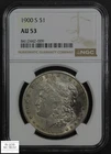 1900 S Morgan Silver Dollar $1 NGC AU 53 - Morgan Dollar