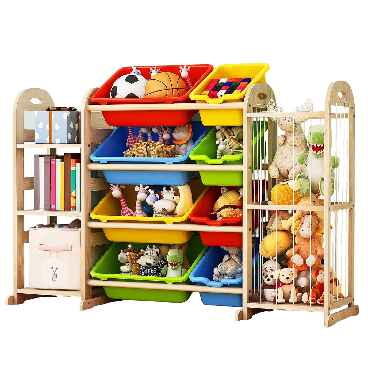 Toy Storage Organizer, Toy Organizers and Storage with Stuffed