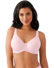 NEW WACOAL 853192 BASIC BEAUTY UW SPACER Bra  BALLET SLIPPER PINK 40DD
