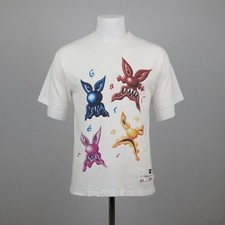 Carre' x Kenny Scharf Meanie Oversized Size Medium White Tshirt