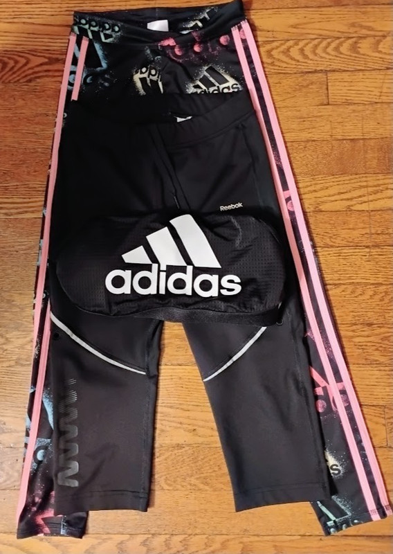 Adidas Youth P Multi-color Athletic Long Brand New 2 Pants Lot