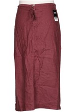 Maas Rock Damen Damenrock Gr. EU 42 Leinen Bordeaux #gvt8vv4