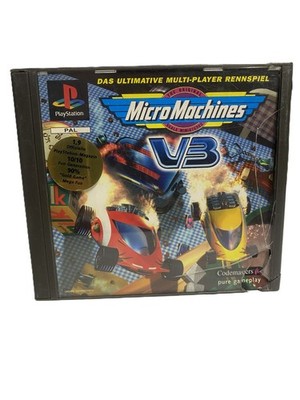 Micro Machines V3 Sony Playstation 1 PS1 Spiel Game mit Anleitung