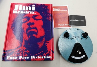 DUNLOP JHF1 Jimi Hendrix Fuzz Face Distortion Pedal BC108 Silicon 1969 Replica