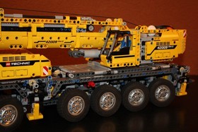 Lego Technic 42009 Mobile Heavy Duty Crane Building Instructions Power Function