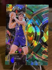 Li Yueru 2024 Panini Select WNBA Premier Level #116 Green Ice (RC)