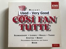 Mozart: Cos   Fan Tutte - Audio CD By Wolfgang Amadeus Mozart - VERY GOOD