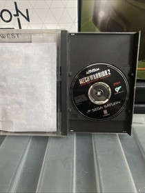 MechWarrior 2 (Sega Saturn, 1997) Case Back Art + Game See Photos Tested/works