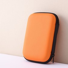 Compact EVA Hard Drive Case 2 5 Inch with Water Resistant Material and Zipper