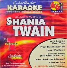 20418 SHANIA TWAIN CHARTBUSTER KARAOKE CDG
