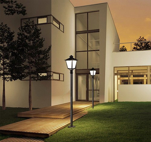 LED Post Top Light Fixture 60W-50W-30W Outdoor IP65 Street Area Pole Lighting - Picture 12 of 12