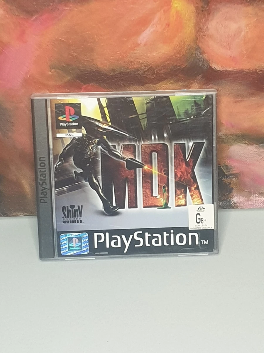 Mdk PS1 Playstation 1 Game Manual PAL eBay