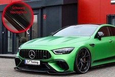 CUP Frontspoiler aus ABS für Mercedes AMG GT 4.Türer Coupe X290 Schwarz Glanz