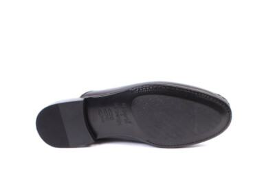 Roberto Serpentini 17247 Black Leather Slides Comfort Mules  display picture 3