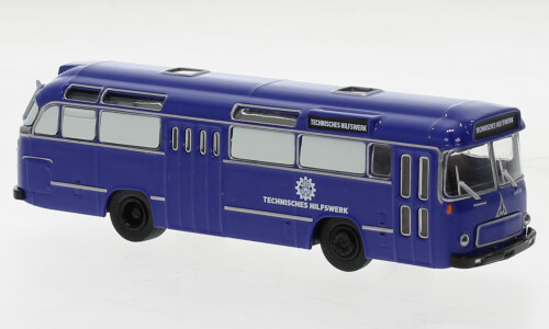 Brekina 59530 - 1/87 Magirus Saturn II, THW, 1960 - New