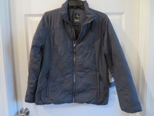 Misses Gray Pulse Coat, M