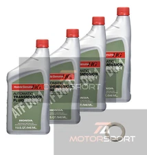Genuine for HONDA ATF DW1 Transmission Fluid W/Free Washer (4x Qts) 08200-9008
