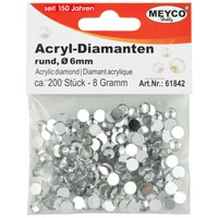 (2,20€/Pack.) Acryl-Diamanten 6Mm - 20Mm Dekosteine Kunststoff Klar Basteln