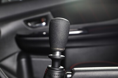 GrimmSpeed Black Stainless Steel Shift Knob for Subaru 6 Speed M/T