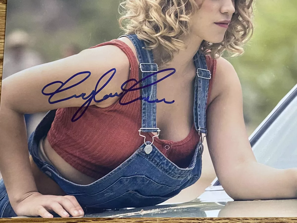 * CAYLEE COWAN * signed 8x10 photo * FRANK AND PENELOPE * 1