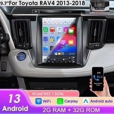 9.7" Android 13 For Toyota RAV4 2013-2017 Car Stereo Radio SWC BT GPS Carplay FM
