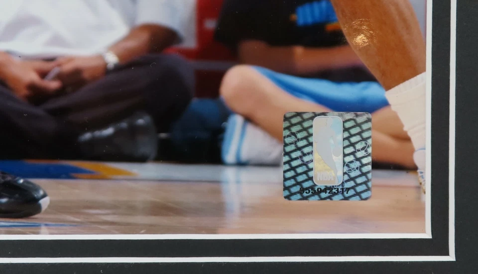 Foto de Carmelo Anthony 2003 doble mate Denver Nuggets archivo de fotos de la NBA de 12x16 Foto 4 de 4