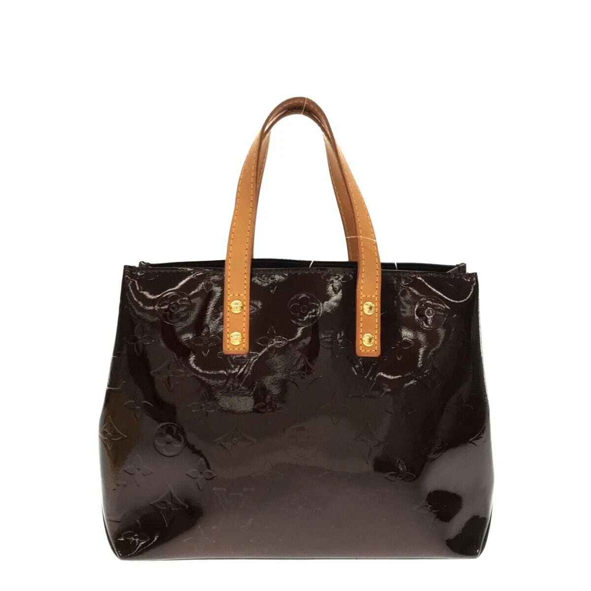 LOUIS VUITTON Monogram Vernis Patent Embossed Leather Amarante