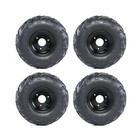 4 OF 145/70-6 6 inch Tyre Rim wheel FOR ATV QUAD Bike BUGGY Go Cart Front / Rear