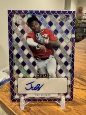 Tre Phelps 2022 Leaf Perfect Game 1st Prospect RC Auto #/7 🔥📈