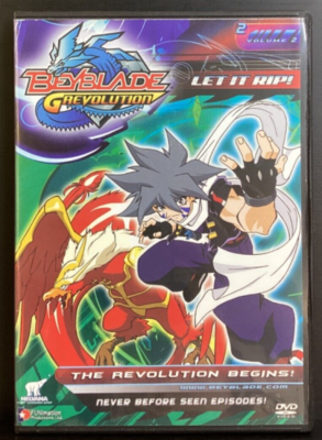 Beyblade: G Revolution - Vol 2: The Revolution Begins (DVD, 2004