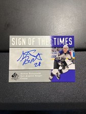 2000-01 SP Authentic Sign of the Times #SR Steven Reinprecht autograph Steve