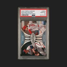 2019 Topps Chrome Shohei Ohtani/Nolan Ryan Greatness Returns PSA 10 GEM MINT