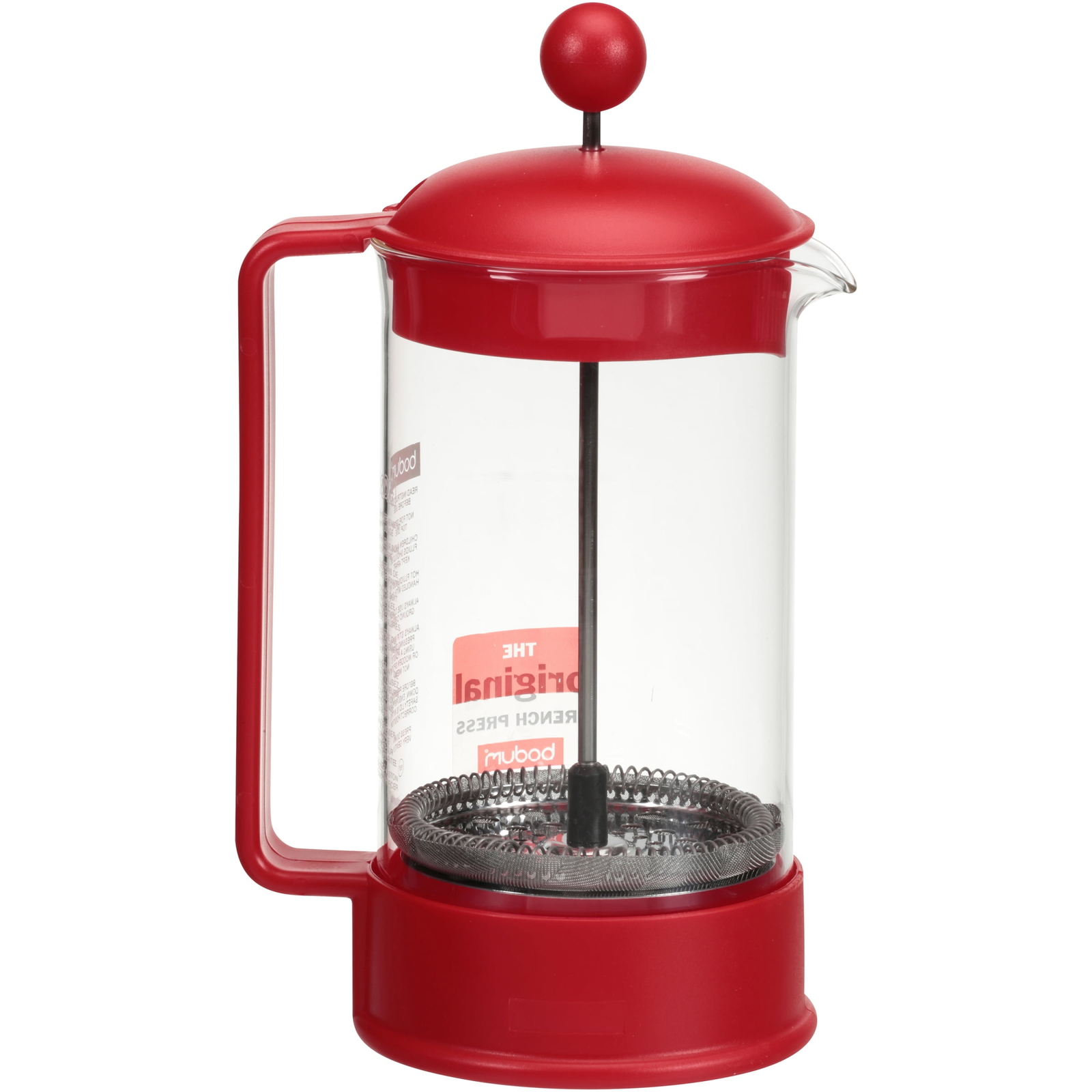 BODUM Brazil French Press Coffee Maker, Borosilicate Glass, 51 Ounce, Black