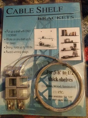 Expo design inc cable shelf brackets (746479000010)