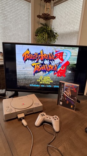 Battle Arena Toshinden Sony PlayStation PS1 - Long Box CIB - Tested & Working! - Picture 8 of 8