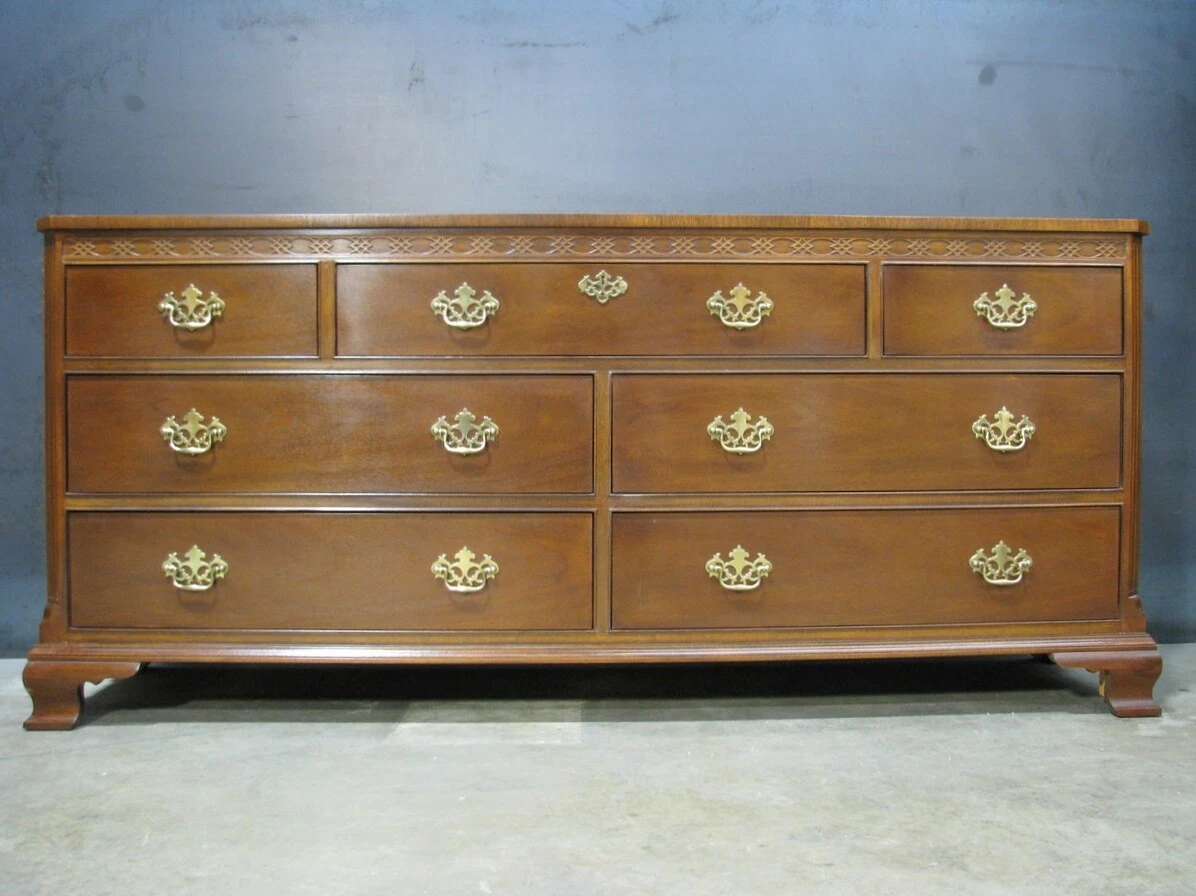 Mahogany 6 cheap drawer dresser
