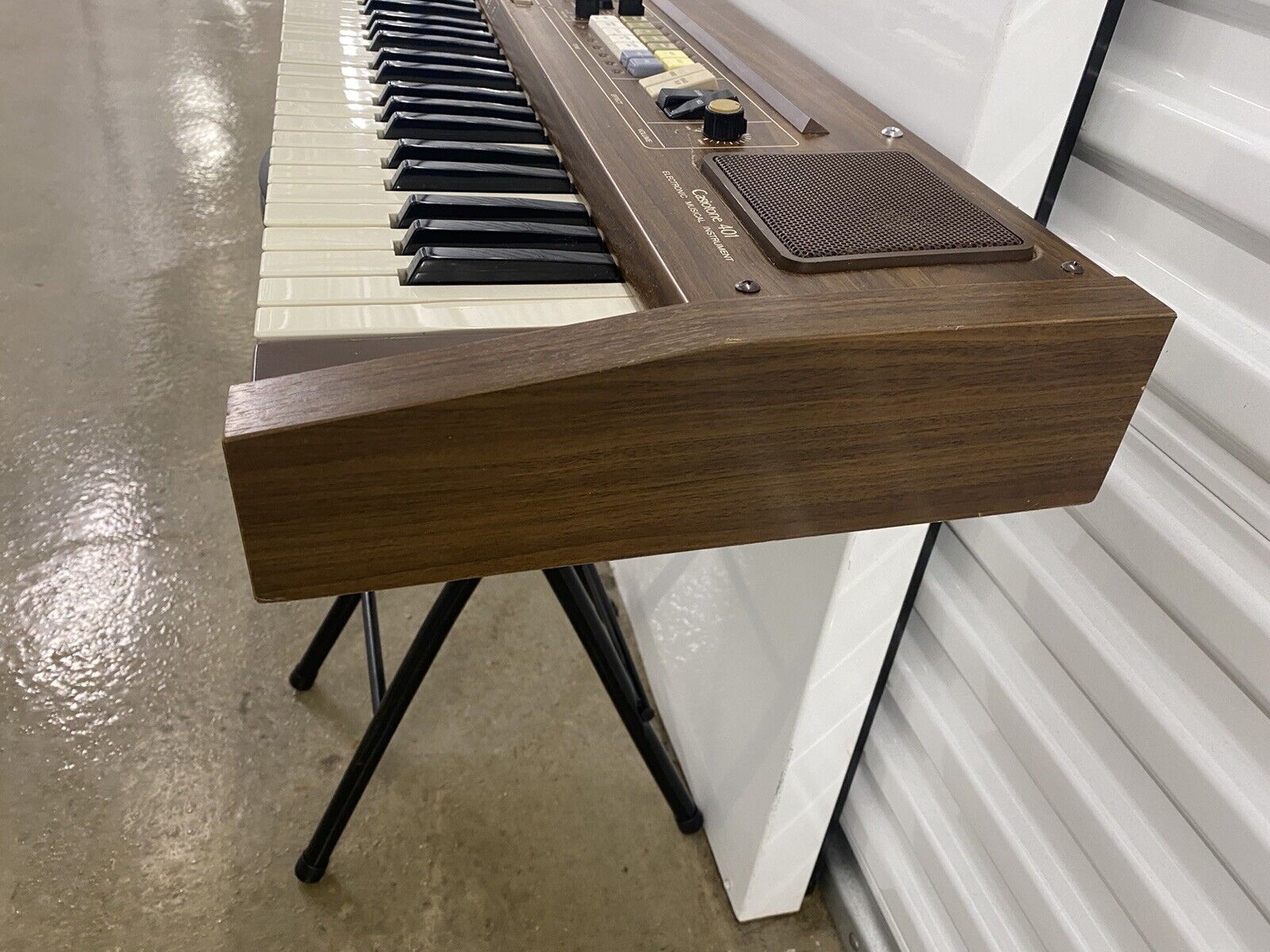 Casio Casiotone CT-401 Vintage Keyboard Analog Synth Rare Japan No Sound