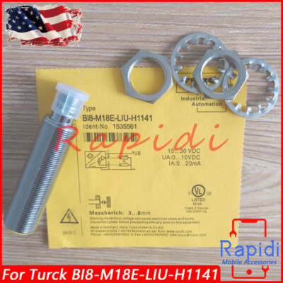 1PC Brand NEW For  Turck proximity Switch BI8-M18E-LIU-H1141