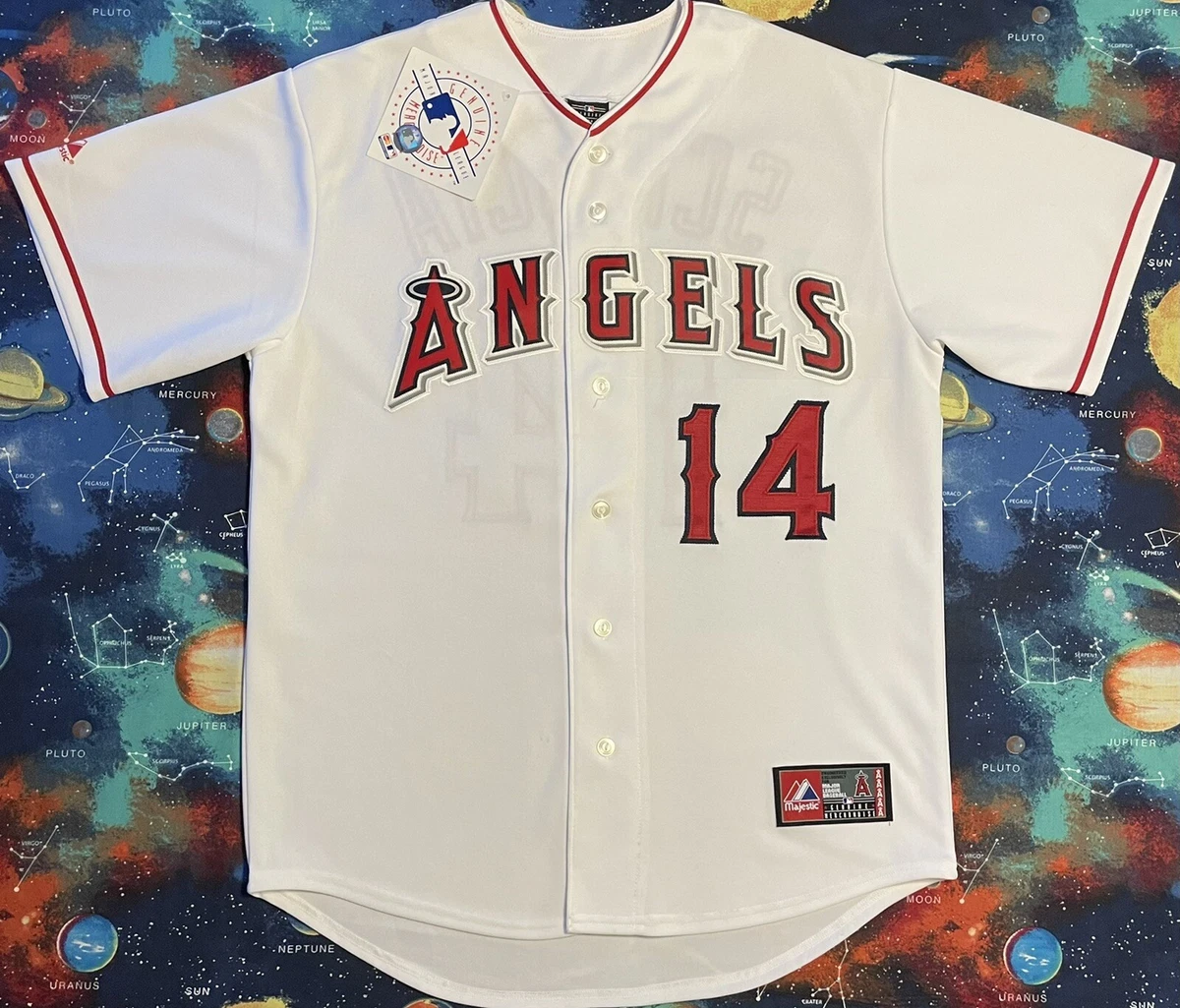 Majestic MLB Anaheim Angels Mike Scioscia Baseball Jersey