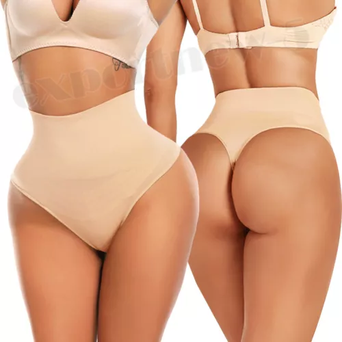 Damen Shapewear Bauchweg Unterhose Mieder String Tanga Miederhose Figurformende - Bild 9 von 29