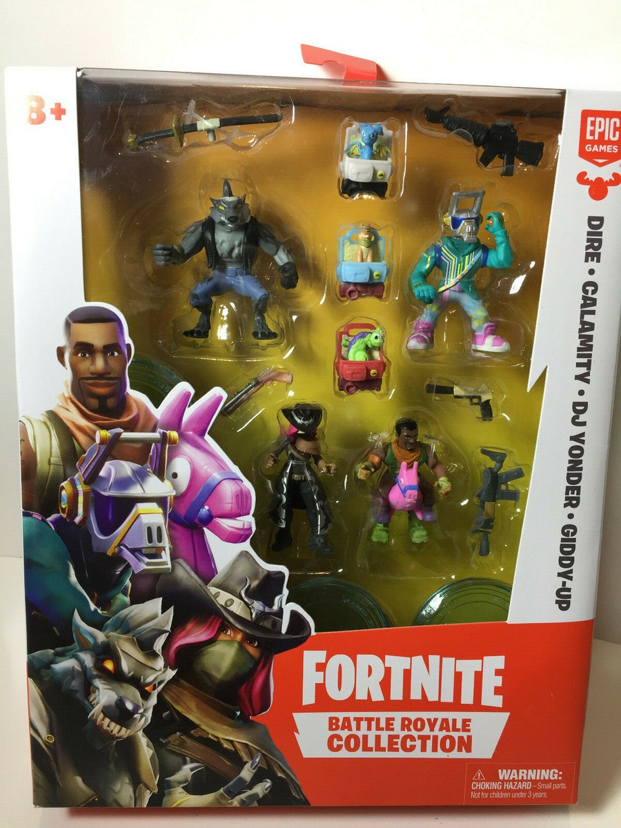 Fortnite Battle Royale Collection:Squad Pack-Dire, Calamity, DJ