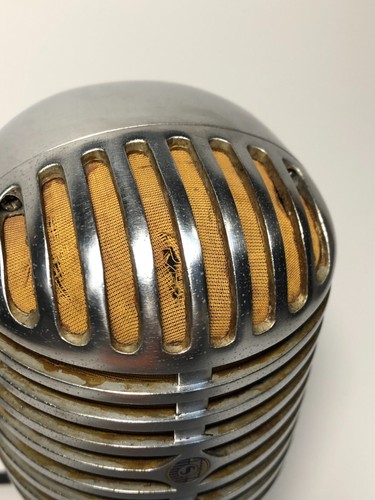 Vintage 1960s Shure 556 Dynamic Cardioid Microphone Elvis Works - Picture 5 of 18