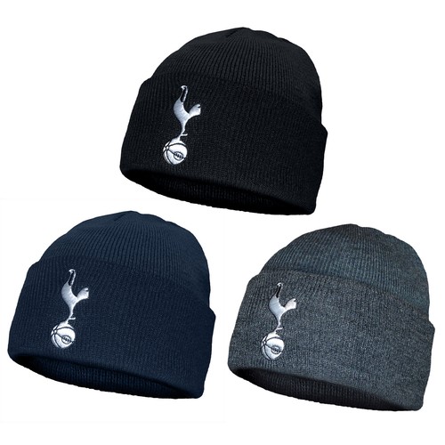tottenham hotspur fc official football gift knitted bronx beanie