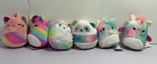 Squishville by Squishmallow Mini Plush Rainbow Dream Squad Set of 6 2" Plush
