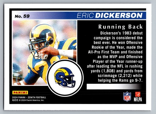 2024 Panini Zenith Football Retail Base 1-200 Pick your card - Picture 121 of 277